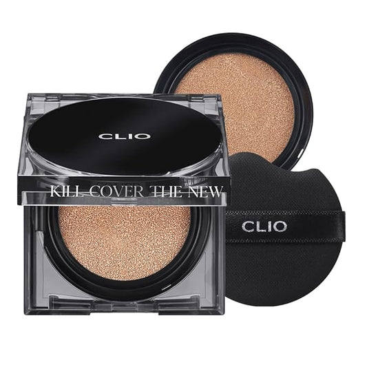 CLIO Kill Cover The New Founwear Cushion Refill Included (15g*2, 2 LINGERIE)-Velvo Beauty