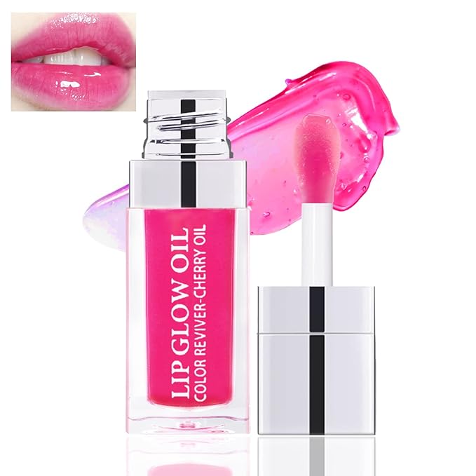 Boobeen Hydrating Lip Oil, Clear Lip Gloss Plumper, Lip Balm for Dry Cracked Lips,Long Lasting Lip Moisturizer Oil for Smoother Lip-Velvo Beauty