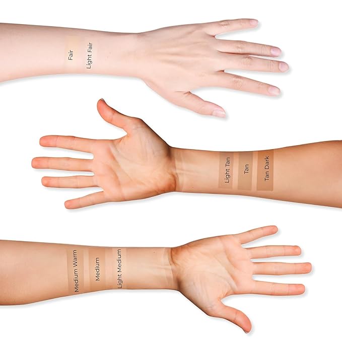 LUMINESS Silk Airbrush Spray Foundation & Buffing Brush Kit - Light Fair-Velvo Beauty