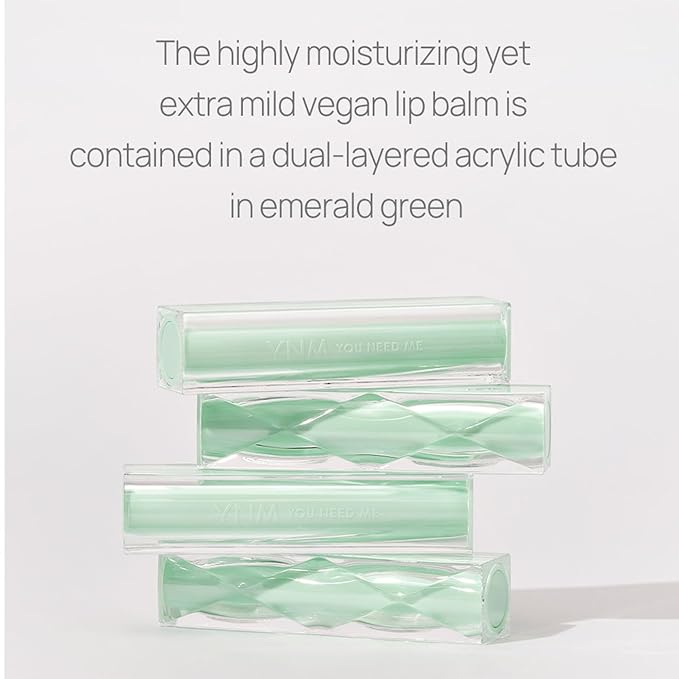 YNM Fresh Green Lip Balm 4g, Certified Vegan, Non-Sticky Sleep Lip Mask, k-beauty, Made in Korea, Irrtation index of 0.000, Super centella complex, Centella asiatica extract-Velvo Beauty