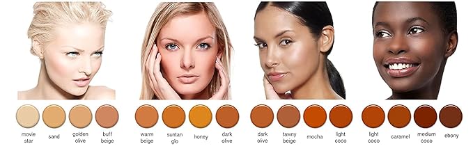 Airbrush Makeup - Foundation 1/2oz Bottle Choose Color (Ebony)-Velvo Beauty
