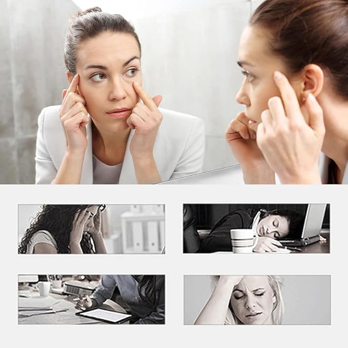 Eye Face Massage Tool Wand Pen, Portable Electric Eye Lift Wand Heated Warm Eye Lip Massager Vibration Skin Care Tool for Eyes-Velvo Beauty