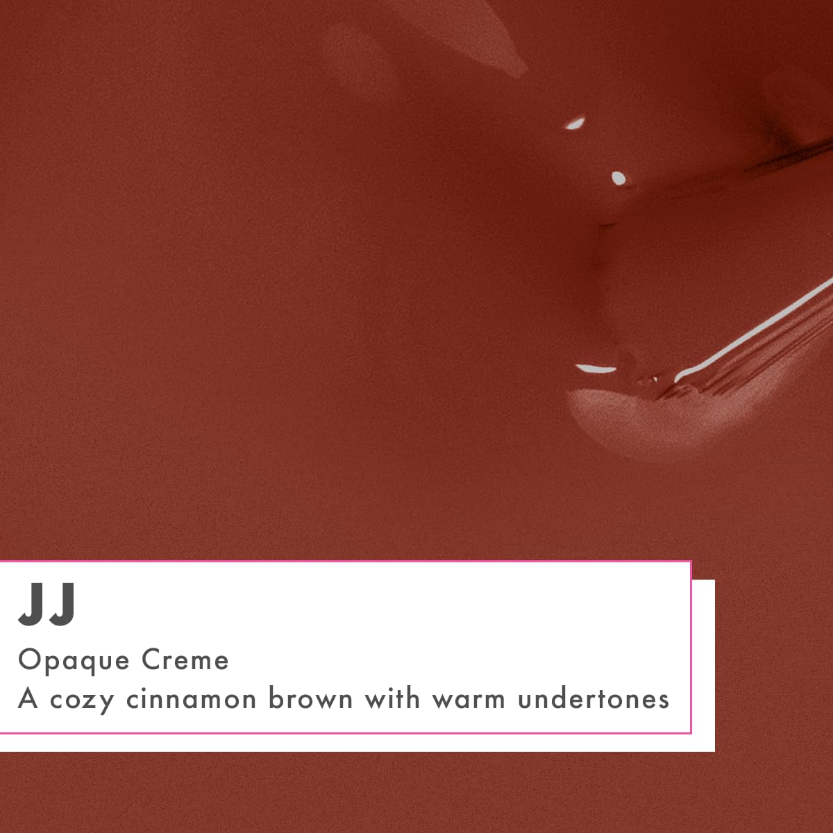 Olive & June Gel Polish | UV LED Nail Lamp Needed | Long Lasting Formula | Up to 21 Days of Wear | Damage-Free Removal | Salon-Quality Manicure, Pedicure at Home | JJ Cinnamon Brown-Velvo Beauty