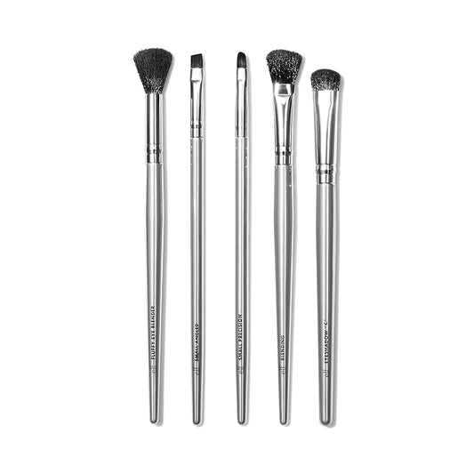 e.l.f. Smoky Eye Brush Kit, 5-Piece Makeup Brush Kit For Creating A Smoky Eye Look, Apply & Blend Eyeshadow, Vegan & Cruelty-Free-Velvo Beauty