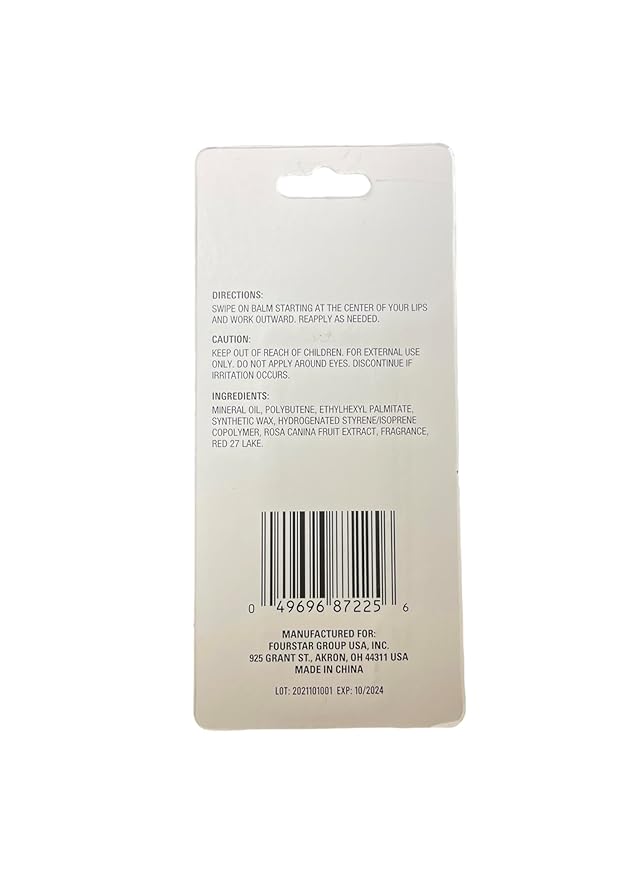 Tinted Rose Oil Lip Balm in Clear-Velvo Beauty