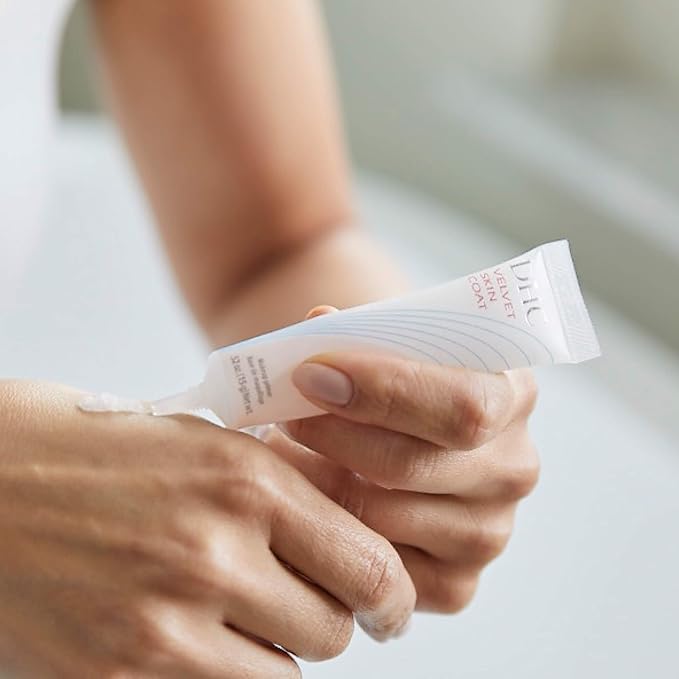 DHC Velvet Skin Coat and Velvet Skin Coat Travel Size 0.52 oz. Net wt. and 0.18 Net wt.-Velvo Beauty