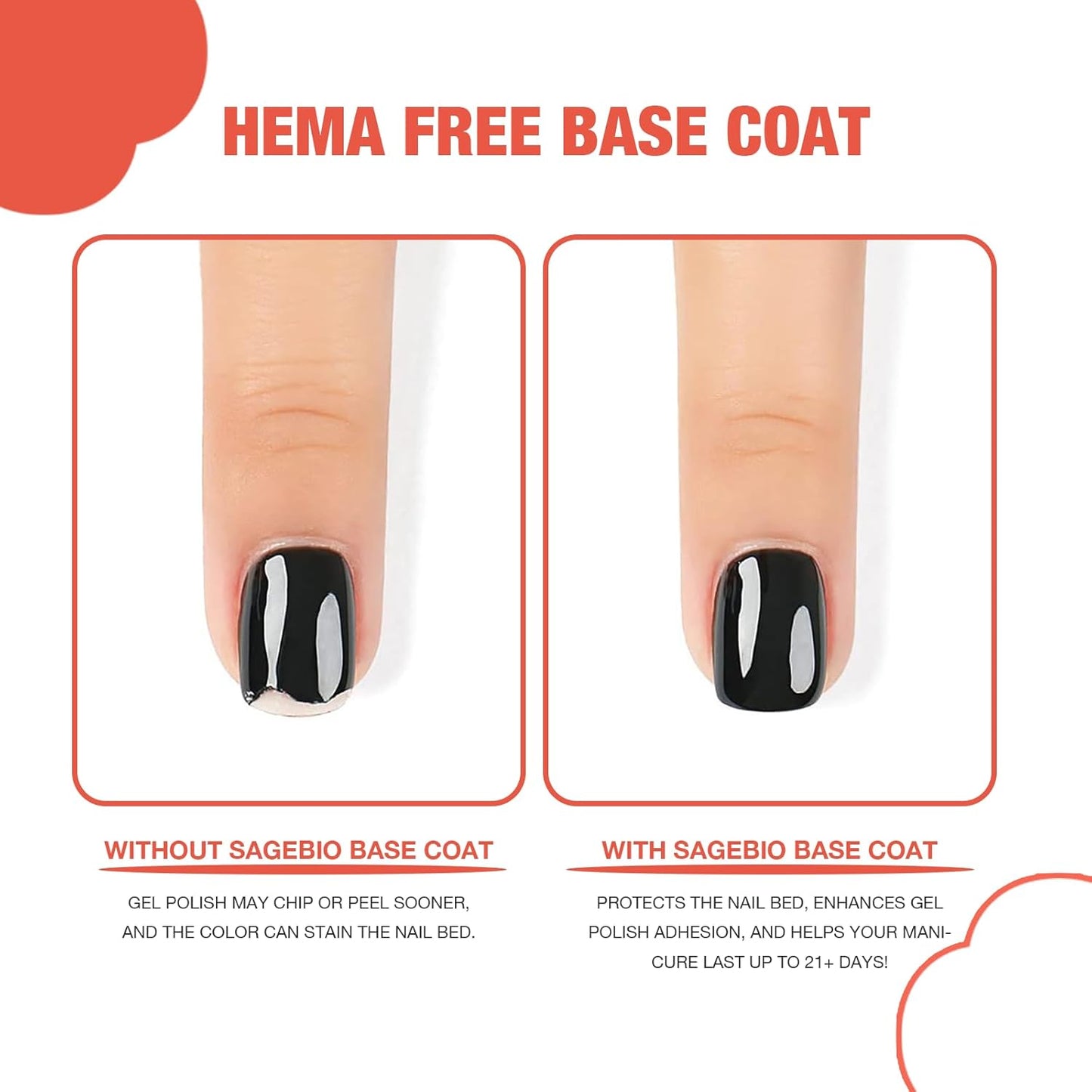 15ml Gel Top Coat Glossy Top Coat– Long Lasting Professional Nail Art Home Salon-Velvo Beauty