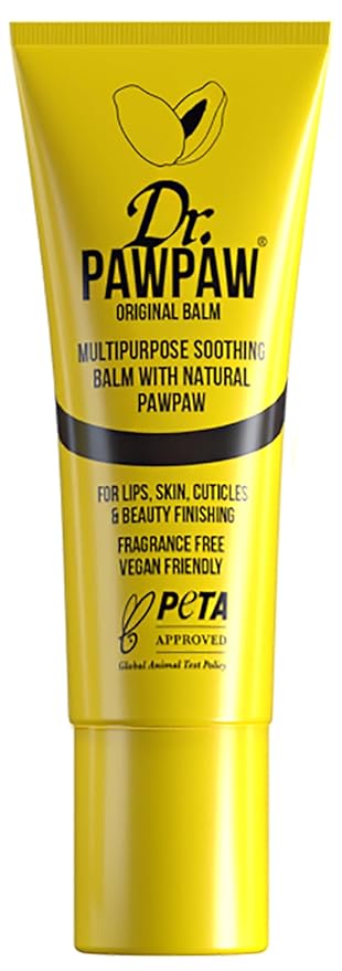 Original Balm, Multi-Purpose Natural No Fragrance Balm for Hydrating Lips, Skin, Hair, Cuticles, Nails & Beauty Finishing (10 ml)-Velvo Beauty