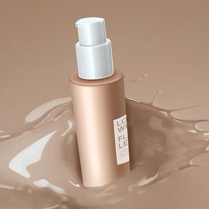 Liquid Foundation Makeup Natural True Skin Tone Full Coverage Concealer Flawless Complexion Blendable Longwear, 105, 1 fl. oz.-Velvo Beauty