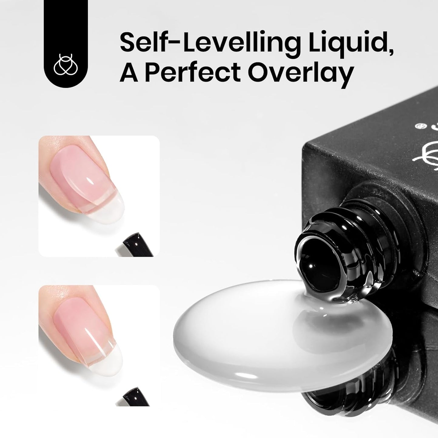 Beetles 15 ml Matte Gel Top Coat, Chrome Proof Matte Top Coat Gel Nail Polish No Wipe Low‑Odor Compatible with UV/LED Lamps Long Lasting 21 Days+ Finish Diy at Home-Velvo Beauty