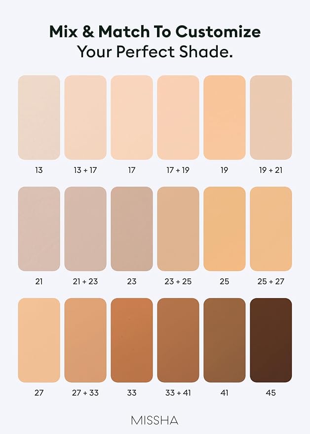 MISSHA M PERFECT COVER SERUM BB CREAM No.41 Medium Tan- Tan/Deep with Warm Undertone, BB Cream by Cardi B Pick, Skin Tint, Tinted Moisturizer, Skin Care Foundation Makeup, Korean Makeup,1.18 Fl oz-Velvo Beauty