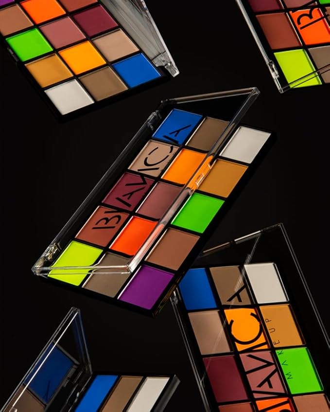 15 Colors Eyeshadow Palette | Versatile Range for Unlimited Eye Looks. (Neon)-Velvo Beauty
