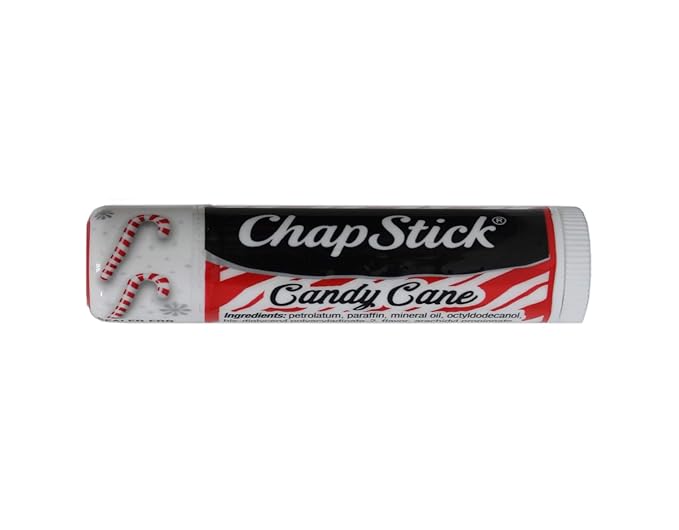 ChapStick Limited Edition Candy Cane, 12CT REFILL .15OZ-Velvo Beauty