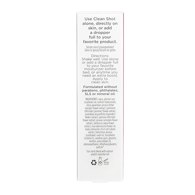 Pacifica Clean Shot Hyaluronic and Flowers 5 Percent Solution Unisex 0.8 oz-Velvo Beauty