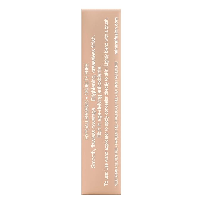Mineral Fusion Liquid Mineral Concealer, Cool, 0.37 Ounce (Packaging May Vary)-Velvo Beauty