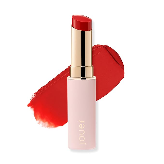 Jouer Balm Bouche Demi-Matte Lip-Karma - Tinted Lip Balm - Hydrating Lip Tint Long Lasting - Matte Lip Color - Jojoba Seed Oil and Shea Butter Formula-Velvo Beauty