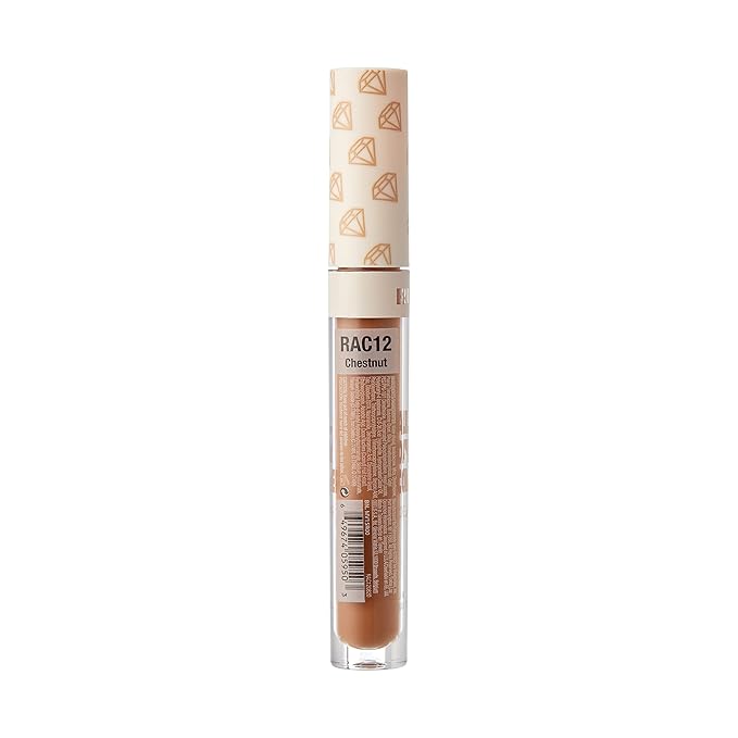 Ruby Kisses All Day Concealer Lightweight Full Coverage Multi-Use Concealer 0.13 Fl Oz (4-3 Chestnut (12))-Velvo Beauty