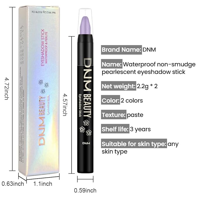 Kaely 2Pcs Cream Eyeshadow Sticks Set for Eyes Waterproof,Green Shimmer Eye shadow Stick Pencil Pen Bulk sombras en crema para ojos 34+34-Velvo Beauty