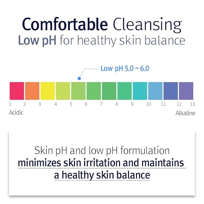 Pyunkang Yul PKY Low pH Cleansing Water Makeup Remover Face Cleanser with Witch Hazel and AHA - Cica, Tea Tree Extract Natural Ingredients Ceramide Micellar Water 9.8 Fl Oz-Velvo Beauty