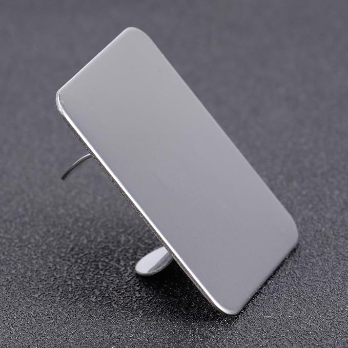 Minkissy Makeup Plate, Mini Nail Art Cosmetic Ring Palette Stainless Steel Foundation Mixing Palette with Spatula Tool-Velvo Beauty