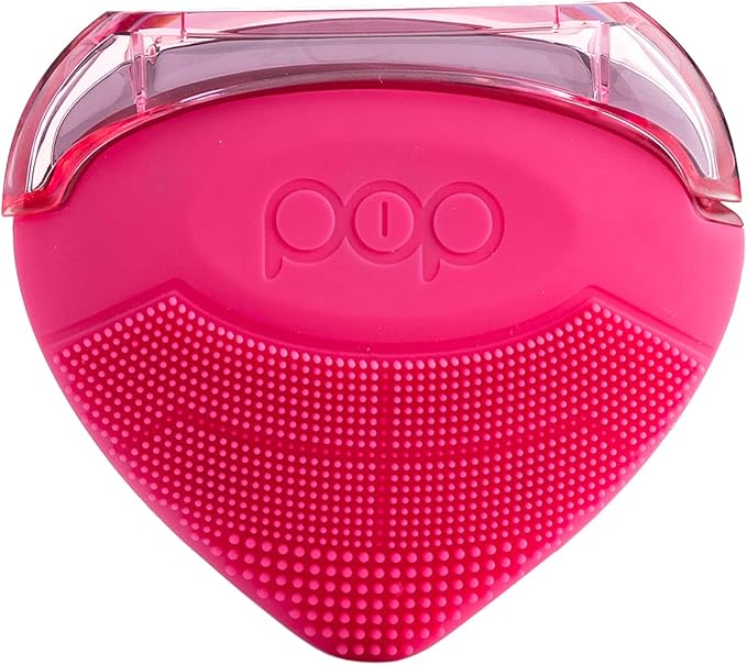 Pop Sonic Strawberry 3 in 1 Skin Exfoliating Cleanser Clean Massage Exfoliate - Pink-Velvo Beauty