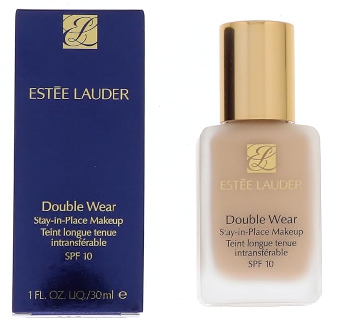 Estée Lauder Double Wear Stay-in-Place 24-Hour Long-Wear Matte Foundation, 1.0 oz, 1W1 Bone-Velvo Beauty