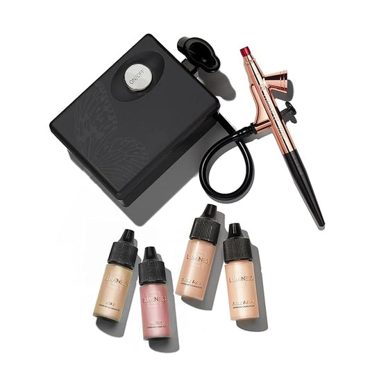 Luminess Air Everyday Airbrush System with Makeup Starter Kit Medium, Fair-Velvo Beauty