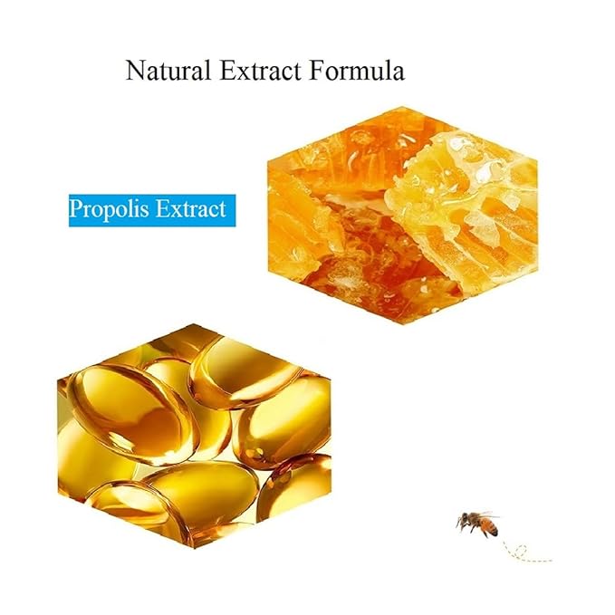 2 PCS Bee Lip Balm Honey Pot,Honey Lip Mask,Honey Propolis Lip Mask Moisturizing Moisture Nourishing Dry & Chapped Lips,Lip Care and Reduces Lip Lines-Velvo Beauty