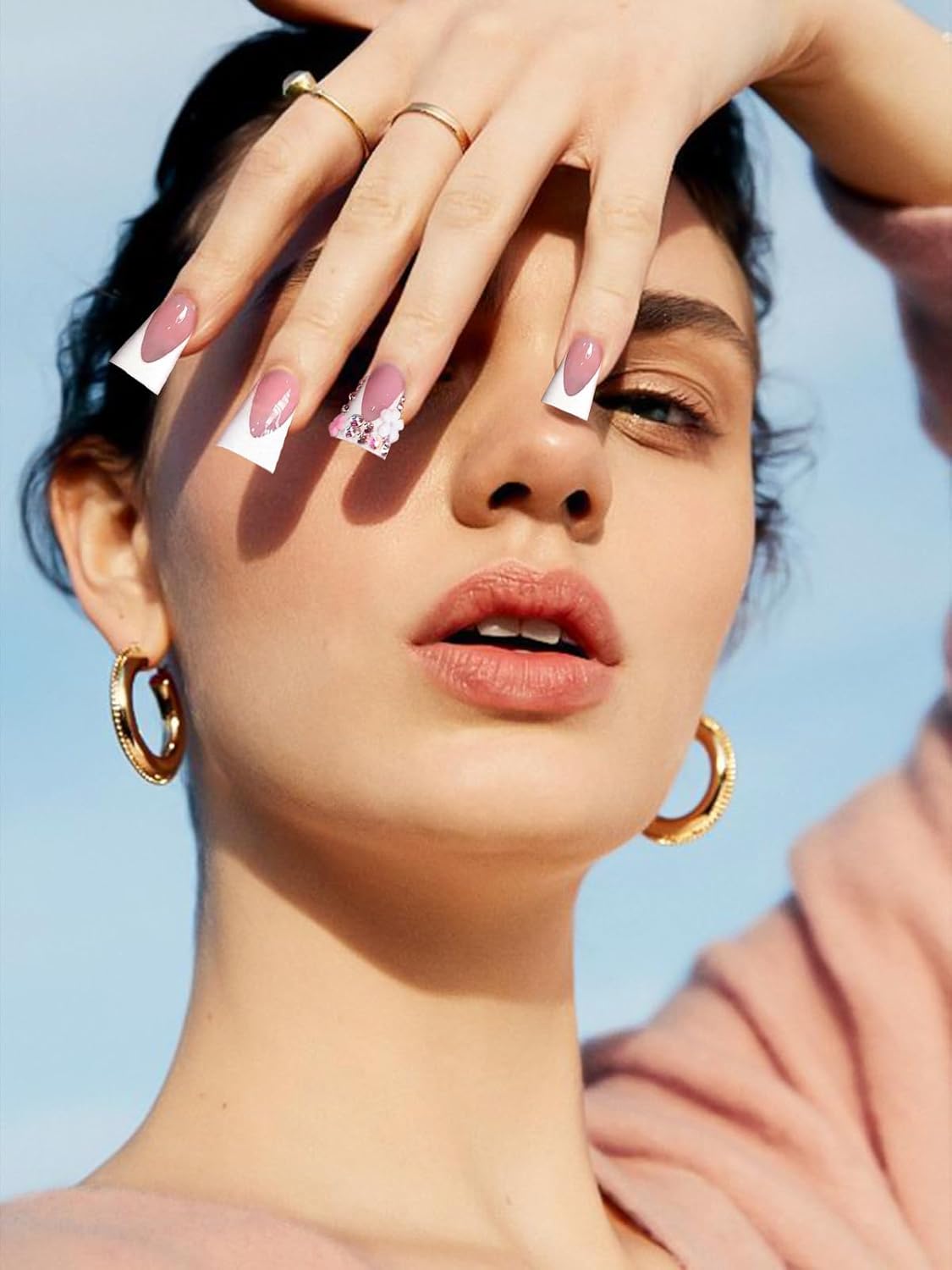 TOROKOM 120Pcs Poly Extension Gel Dual Nail Forms Nail Forms Full Cover Coffin Nail Molds 12 Sizes for Gel Manicure Nail Art Design Salon&DIY-Velvo Beauty