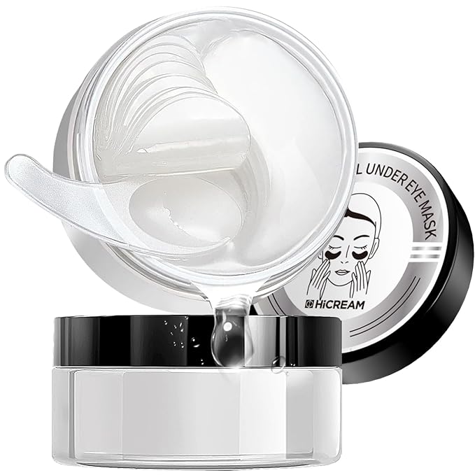 Advanced Snail Hydrogel Eye Patch 60 Patches, Gel Serum Mask, Undereye Treament, Fine Lined, Puffy Eyes, Refresh, Hydrate, Paraben free, Phthalates free, Skincare-Velvo Beauty