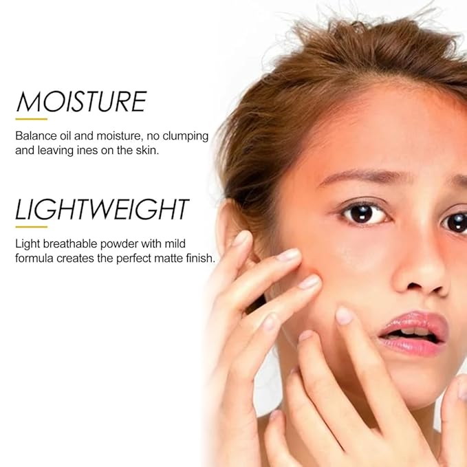 Mineral Sunscreen Setting Powder, Face Powder, Translucent Oil Control Natural Matte Finish, Lightweight Long Lasting Smooth Breathable for All Skin-Velvo Beauty