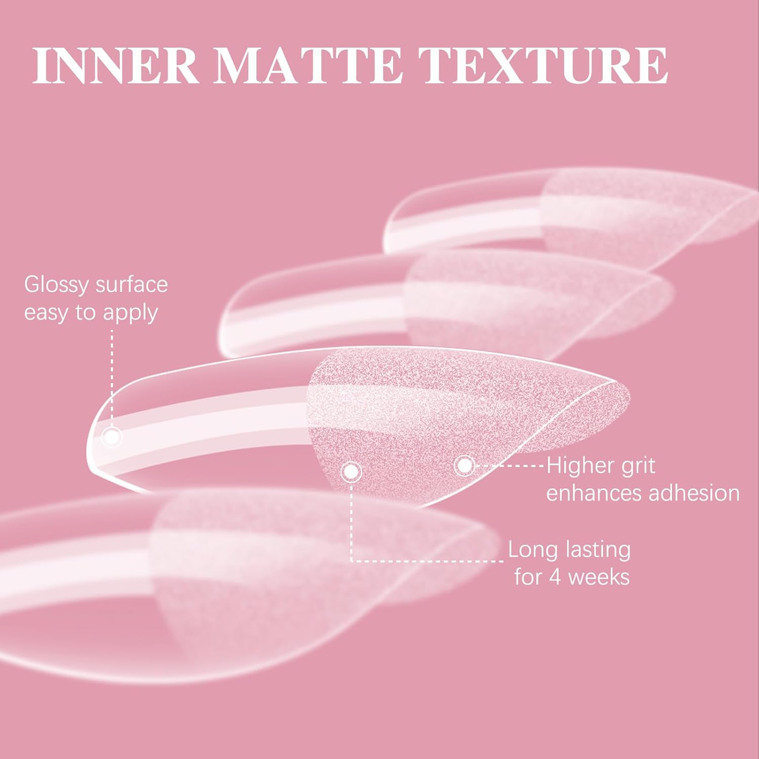 Extra Short Coffin Nail Tips, SSWSBYKE 300pcs 15 Sizes Gel Acrylic Nail Tips for Full Cover Pre-Shaped Fake Nails Tips Half Matte Press On Nails for Extension Home DIY Salon-Velvo Beauty