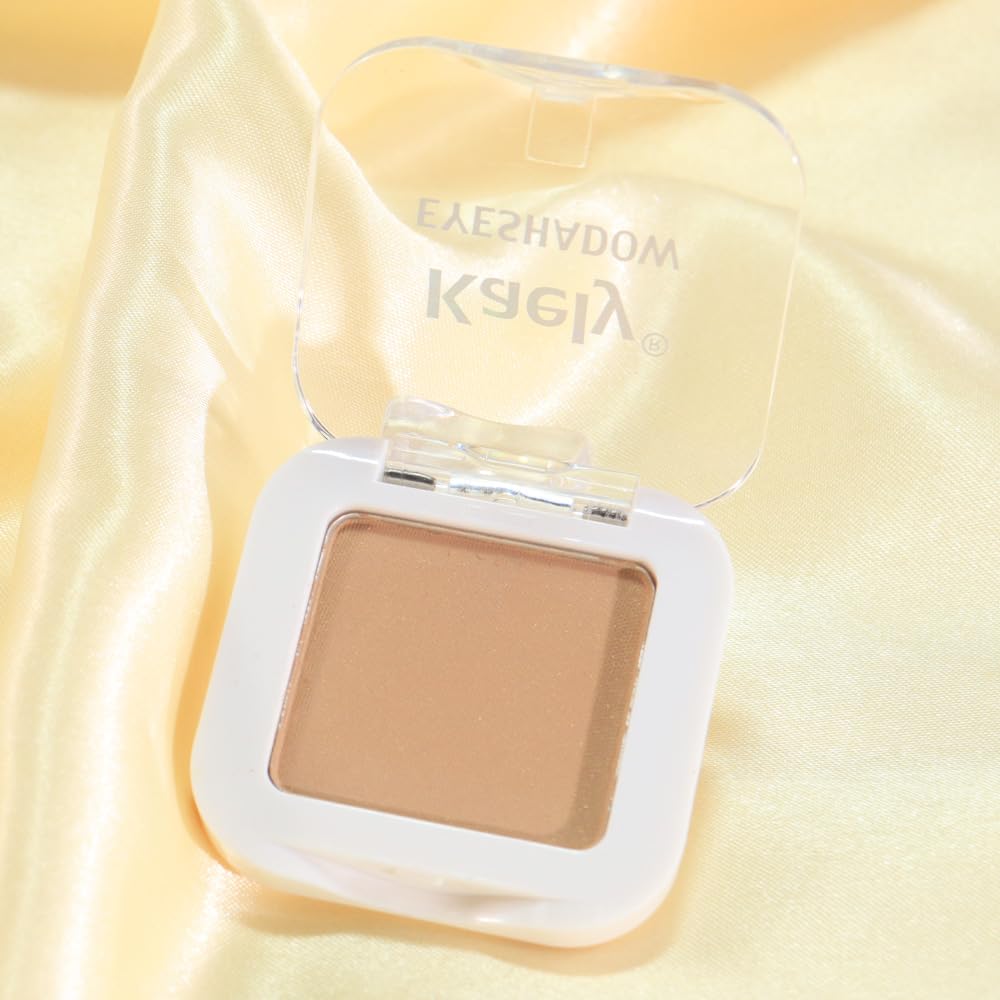 Matte Singe Eye Shadow Palette Makeup, Matte Burly Wood Monochrome Eyeshadow For Old Women, Mini Pressed Pigmented Waterproof Sombras Para Ojos, Vegan, Talc, Paraben & Cruelty Free, 13-Velvo Beauty