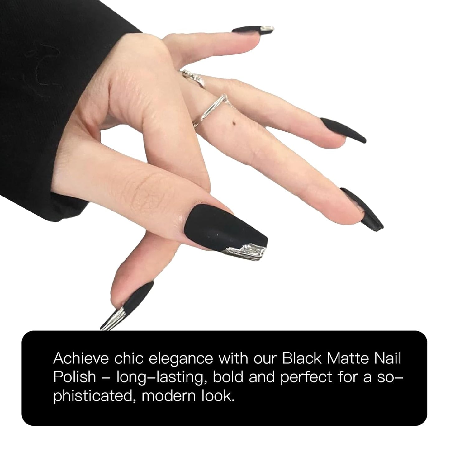 9D Cat Eye Gel Nail Polish Set, 15ml Obsidian Black Cat Eye Gel, Includes Silicone Handle Cylinder Magnetic Stick for Mesmerizing 9D Effects-Velvo Beauty