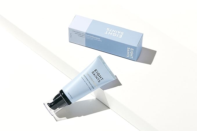 Eight Saints Daydreamer Soothing Anti Aging Face Moisturizer, Natural & Organic Fast Absorbing Oil Free Face Lotion With Hyaluronic Acid & Vitamin E, Hydrating Daily Facial Moisturizer, 2 Ounces-Velvo Beauty