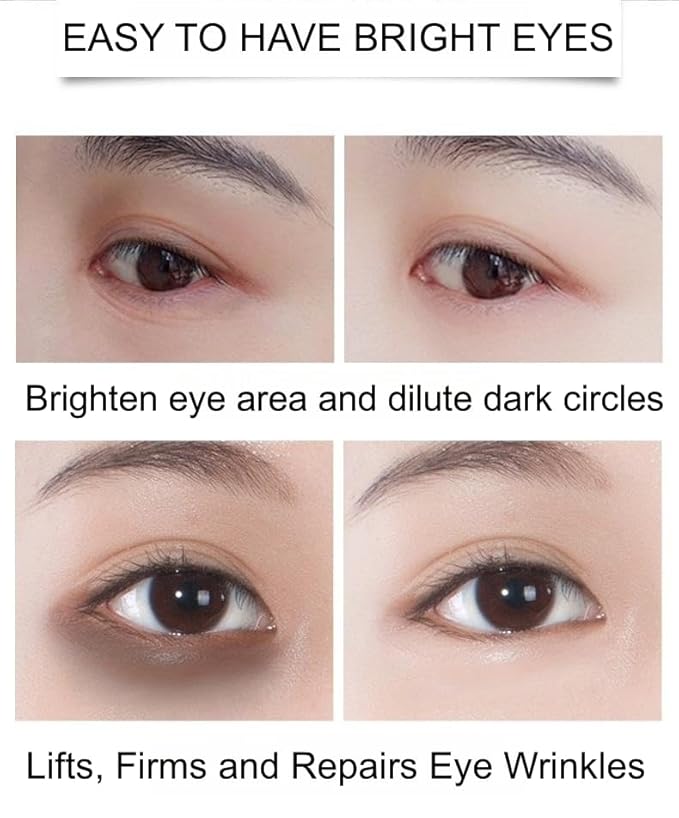 Under Eye Patches - 24K Gold Eye Mask,Moisturizing Serum for Firming, Brightening, and Relieving Eye Fatigue - Under Eye Patches for Dark Circles and Puffiness (gold)-Velvo Beauty