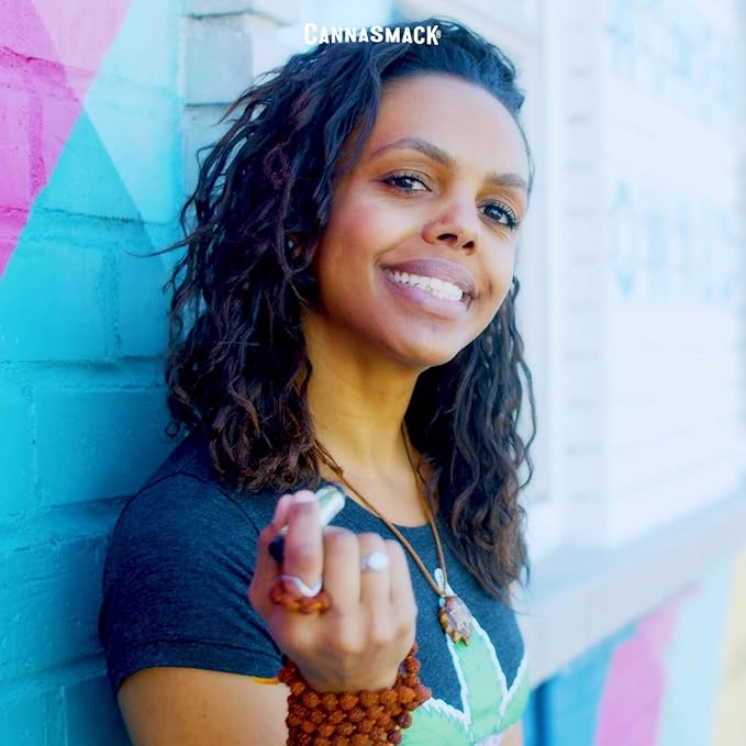 CannaSmack Natural Hemp Lip Balm - Sweet Mint Flavor - Besswax and Natural Botanical Extracs - Cooling & Moisturizing-Velvo Beauty