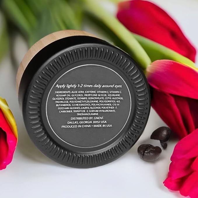 Illuminating Eye Cream Anti-Puffiness and Nourishing Dark Circle Remover (20ml)-Velvo Beauty