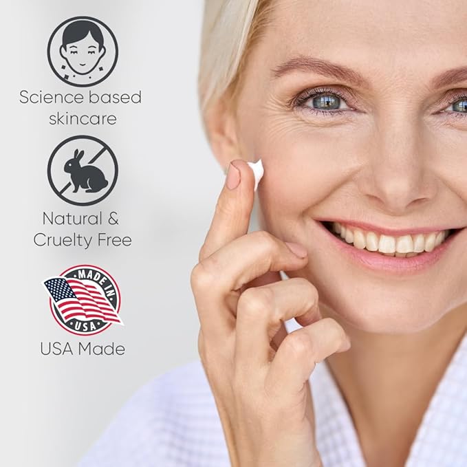 EyeGLO Caffeine Eye Cream for Dark Circles, Eye Bags, and Puffiness | Under Eye Treatment for Women with Peptides, Antioxidants, Hyaluronic Acid | Natural Brightening Eye Cream - 1 Oz-Velvo Beauty