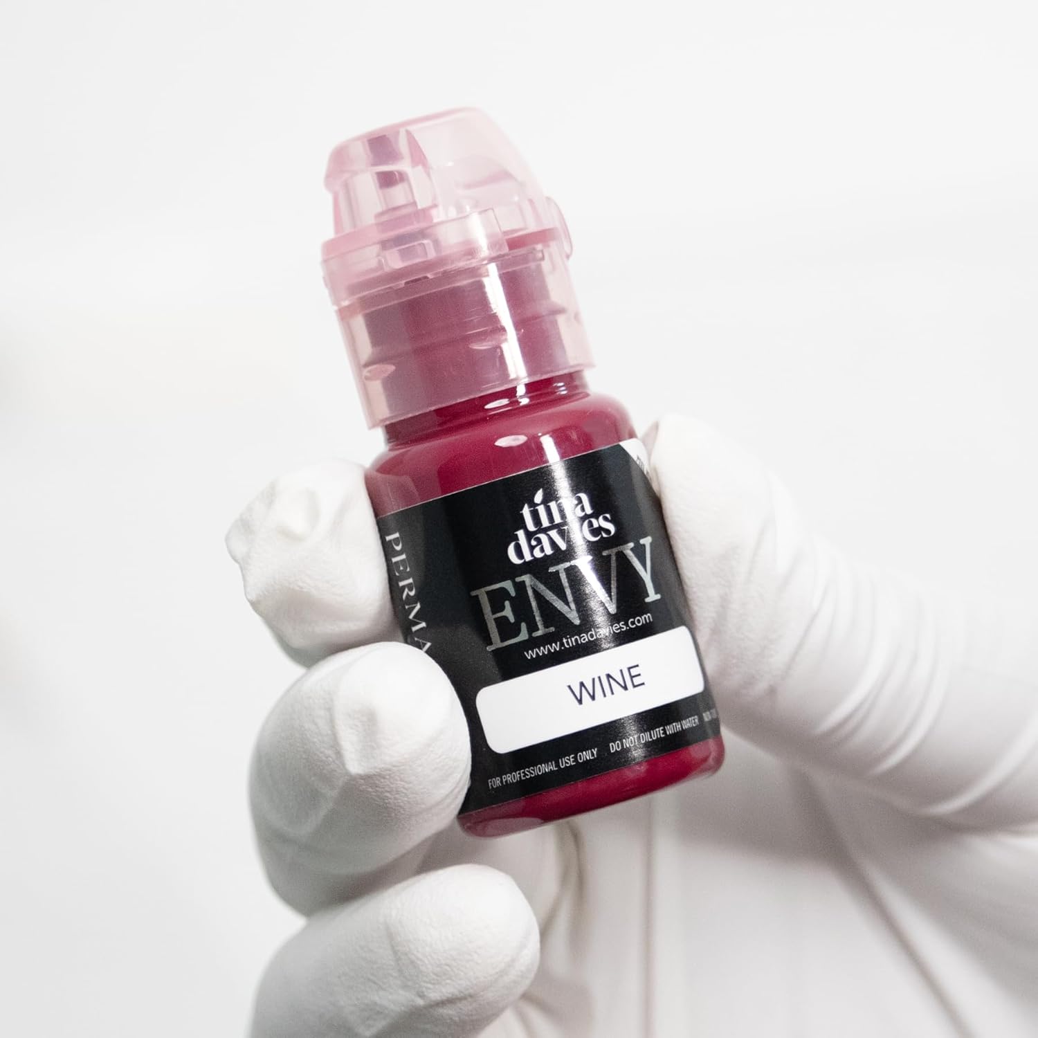 Tina Davies Professional Envy & Lust Lip Pigments - Permanent Lip Makeup - Colors Heal True to Tone - High Retention - Envy Nude, 1/2oz/15ml Bottle-Velvo Beauty