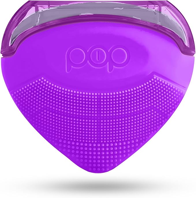 Pop Sonic Strawberry 3 in 1 Skin Exfoliating Cleanser Clean Massage Exfoliate (Purple)-Velvo Beauty