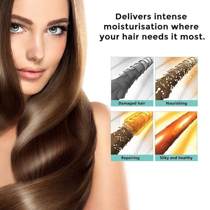 Keratin Hair Mask,Keratin Hair Treatment 250g Hair Mask for Dry Damaged Hair,Hair Treatment Mask Deep Repair Damage Hair Root,Natural Deep Conditioner Hydrating Hair Masque-Velvo Beauty