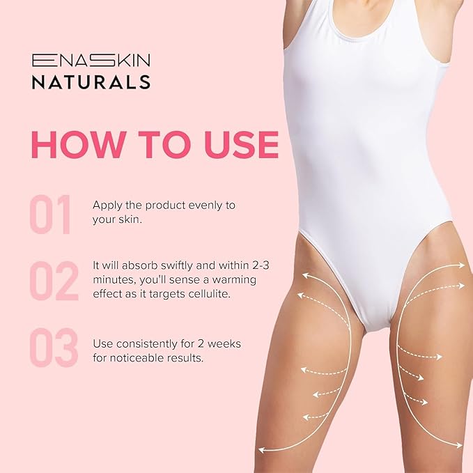 Anti Cellulite Body Firming Cream: Cellulite Remover for Legs & Inner Thigh- Skin Tightening Lotion for Womens' Booty, Stomach & Belly with Acetyl Hexapeptide-8 & Caffeine, 100 ML-Velvo Beauty