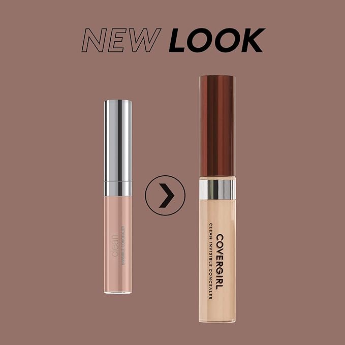 COVERGIRL Clean Invisible Lightweight Concealer Medium, .32 oz (packaging may vary)-Velvo Beauty
