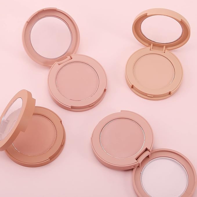 Boobeen Powder Blush, Single Color Blush Face Blush Palette Matte Baked Cream Blush Makeup Powder, High Pigment Pressed Blush for Create a Natural Cheek Flushed Look (06#)-Velvo Beauty