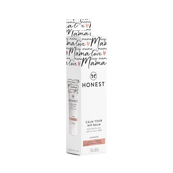 The Honest Company Honest Mama Calm Your Nip Balm | USDA Certified Organic Nipple Cream | 1.75 fl oz-Velvo Beauty
