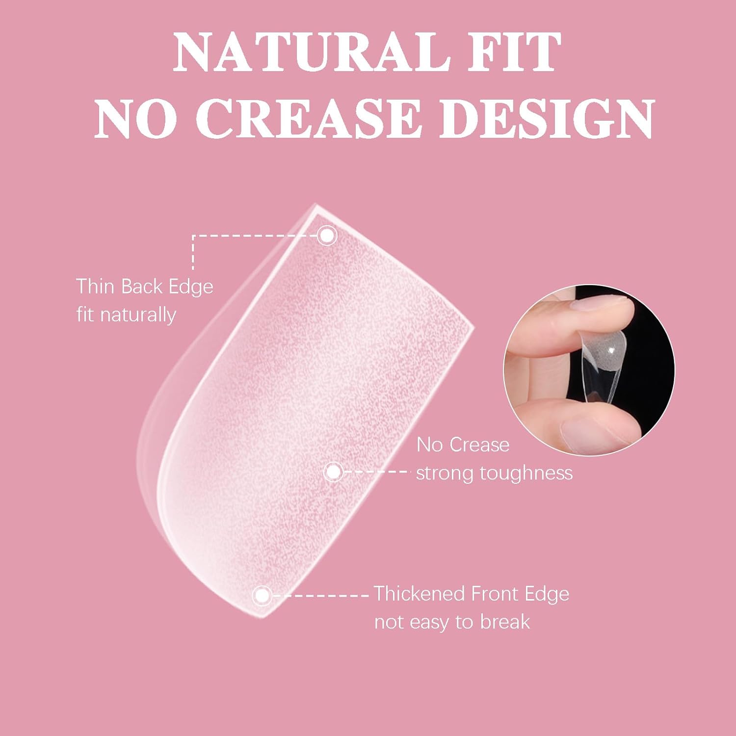 Toe Nail Tips, SSWSBYKE 300Pcs Short Square Soft Gel Full Cover Fake Toe Nail Tips 15 Sizes Matte Press on Acrylic Toe Nail Extensions For Home DIY Nail Salon-Velvo Beauty