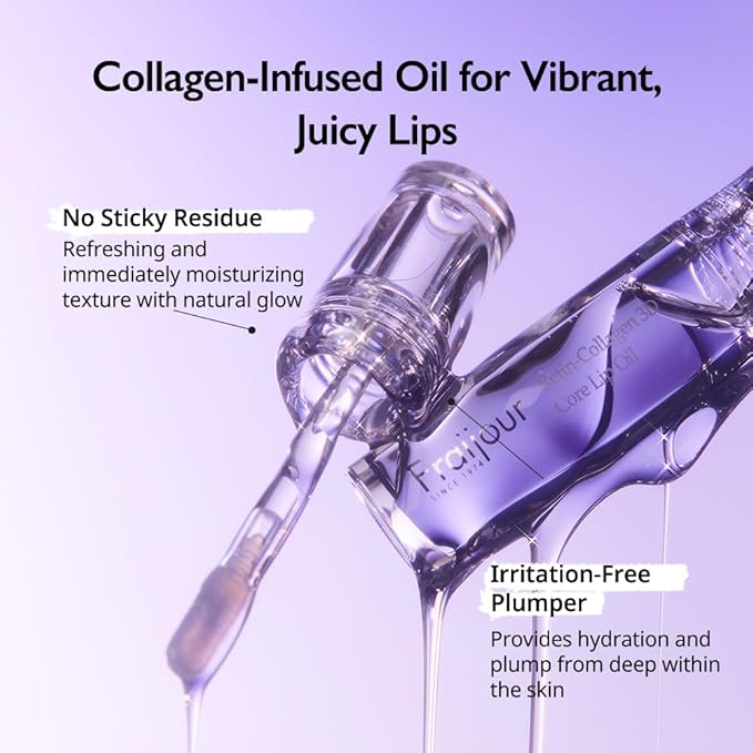 Retin-Collagen 3D Core Lip Oil, 3.2ml / 0.11 fl. oz.-Velvo Beauty