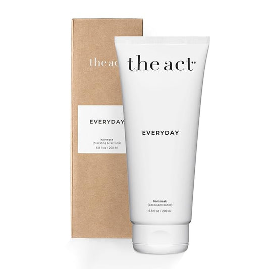 Everyday 2-in-1 Hair Mask Conditioner - Deep Hydration, Repair, Nutrition for All Hair Types - Enriched with Avocado & Coconut Oils 6.8 Fl oz-Velvo Beauty