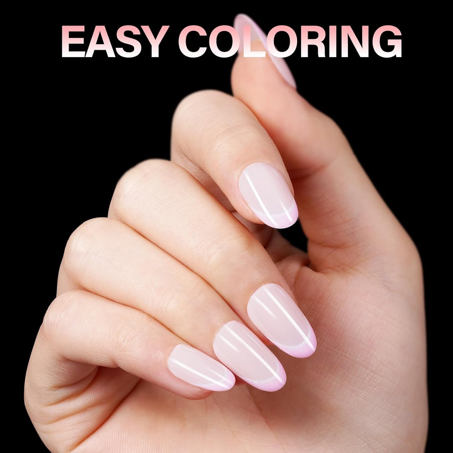 AILLSA Short Oval Nail Tips Full Cover Clear Gelly Nails Tip Half Matte Acrylic Tips Pre-Filed Fake Press on Nail Tips for Extension Home DIY Salon Manicure 216PCS 12 Sizes-Velvo Beauty